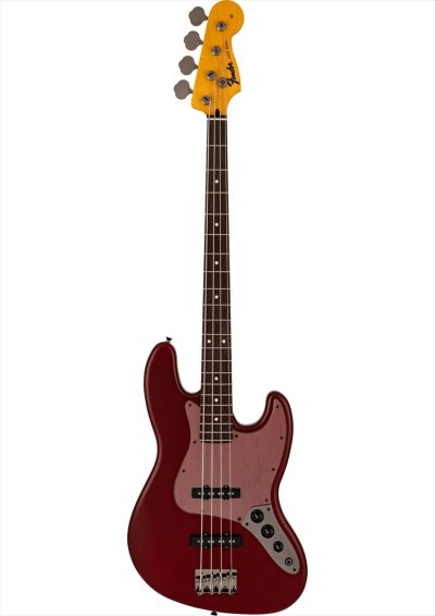 画像1: Fender　Made in Japan Hybrid II 2026 Collection Jazz Bass Satin Metallic, Rosewood Fingerboard, Matte Inferno Red