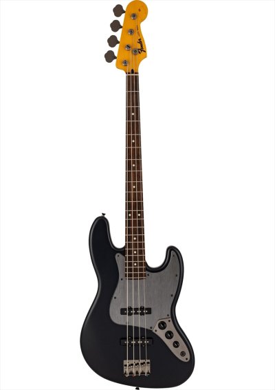 画像1: Fender　Made in Japan Hybrid II 2026 Collection Jazz Bass Satin Metallic, Rosewood Fingerboard, Matte Phantom Black