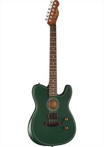 画像2: Fender　Limited Edition Acoustasonic Standard Telecaster, British Racing Green