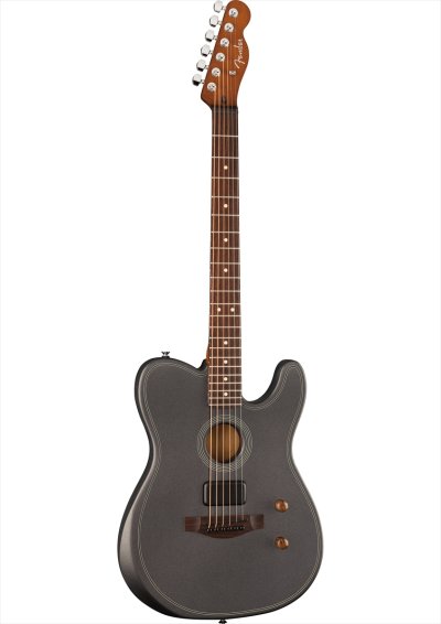 画像2: Fender　Limited Edition Acoustasonic Standard Telecaster, Charcoal Frost Metallic