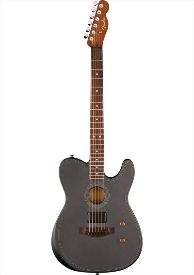 画像1: Fender　Limited Edition Acoustasonic Standard Telecaster, Charcoal Frost Metallic