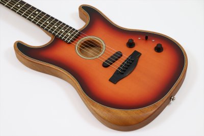 画像8: Fender　American Acoustasonic Stratocaster 3-Color Sunburst