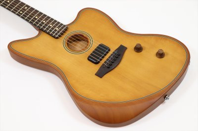 画像8: Fender　Acoustasonic Standard Jazzmaster Aged Natural