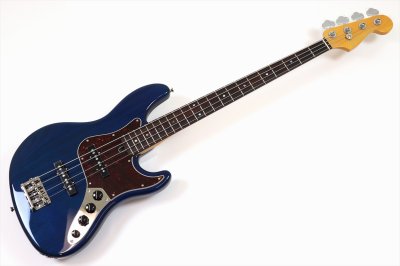 画像2: Fender　Made in Japan Limited Active Modern Jazz Bass, Rosewood Fingerboard, Sapphire Blue Transparent