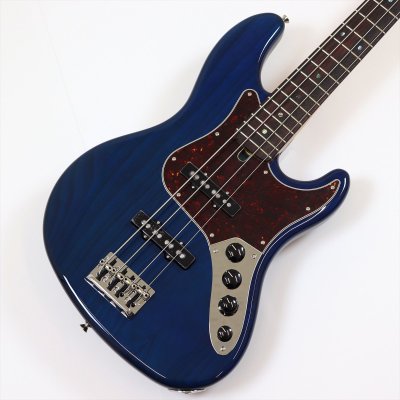 画像1: Fender　Made in Japan Limited Active Modern Jazz Bass, Rosewood Fingerboard, Sapphire Blue Transparent