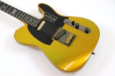 画像8: Fender　75th Anniversary American Ultra II Telecaster, Ebony Fingerboard, Liquid Gold