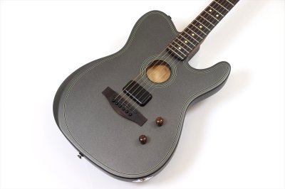 画像3: Fender　Limited Edition Acoustasonic Standard Telecaster, Charcoal Frost Metallic