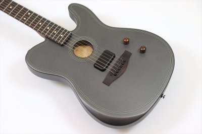 画像8: Fender　Limited Edition Acoustasonic Standard Telecaster, Charcoal Frost Metallic