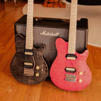 画像5: Sterling by MUSICMAN　SUB Series Axis AX3FM Stain Pink