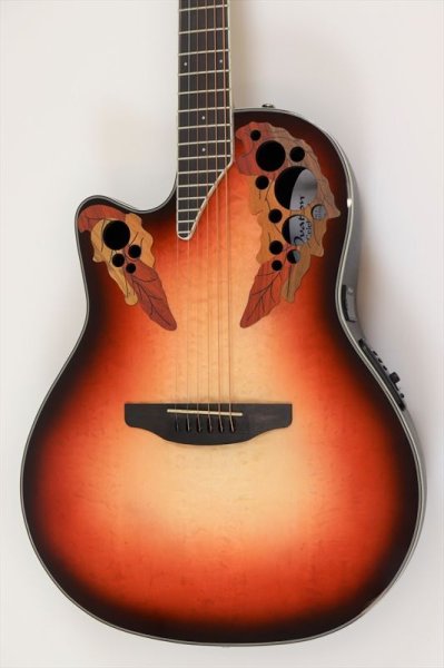 画像3: Ovation The Celebrity Collection Celebrity Elite Exotic Lefty Mid Depth CE44LX-1R (3)