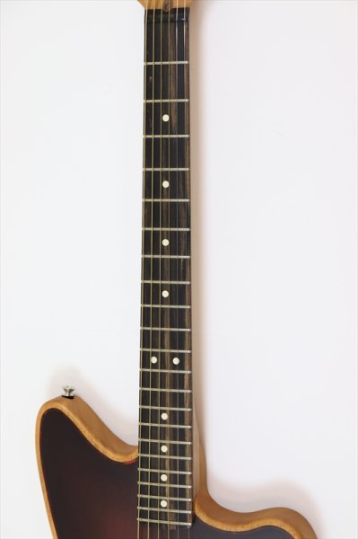 画像5: Fender American Acoustasonic Jazzmaster All-Mahogany Bourbon Burst (5)
