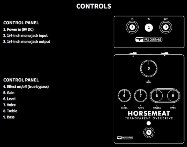 画像6: PRS (Paul Reed Smith) HORSEMEAT -TRANSPARENT OVERDRIVE- (6)
