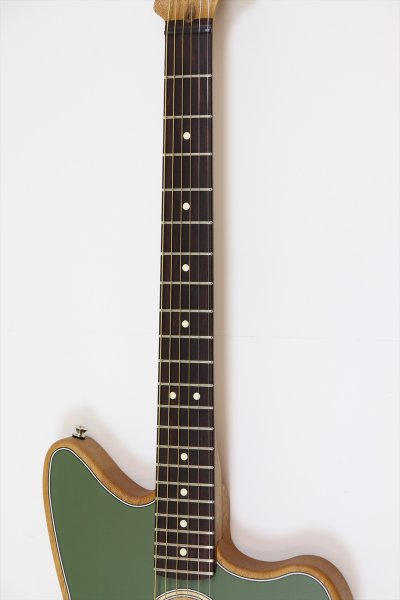 画像5: Fender Acoustasonic Player Jazzmaster Antique Olive (5)