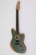 画像1: Fender　Acoustasonic Player Jazzmaster Antique Olive (1)