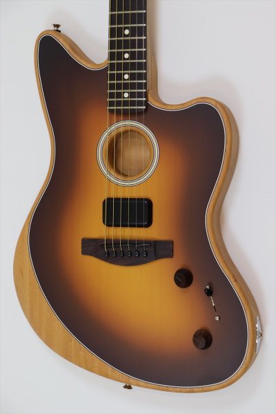 画像3: Fender Acoustasonic Player Jazzmaster 2-Color Sunburst (3)