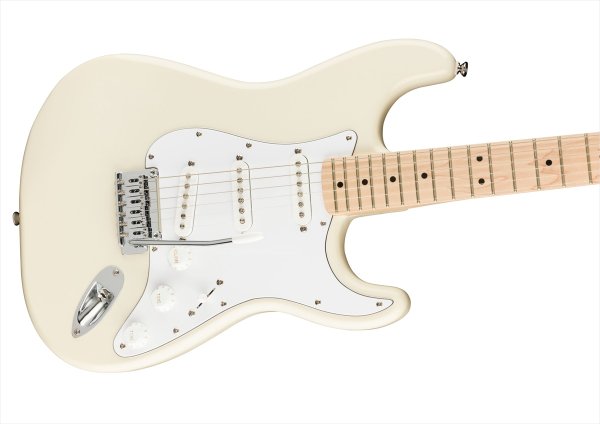 画像3: Squier by Fender Affinity Series Stratocaster Olympic White (3)