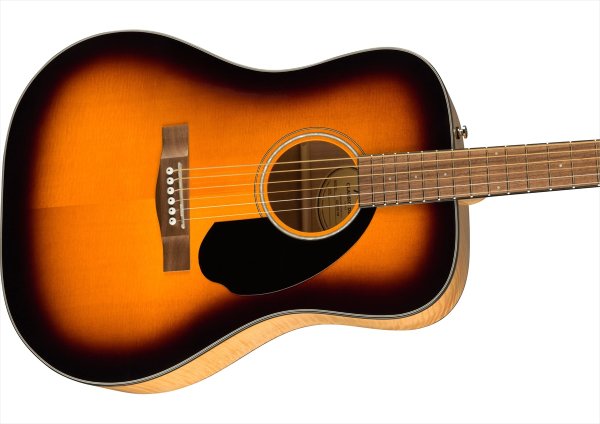 画像4: Fender FSR CD-60S Dreadnought Exotic Flame Maple Sunburst (4)