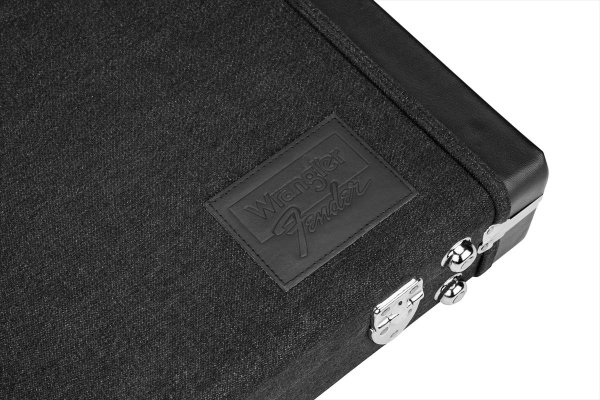 画像7: Fender x Wrangler Denim Case, Stratocaster/Telecaster Black (7)