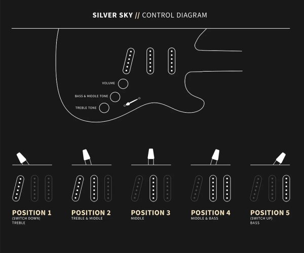 画像9: PRS (Paul Reed Smith) Bolt-On - Silver Sky Rosewood Dodgem Blue 【2023年製】 (9)