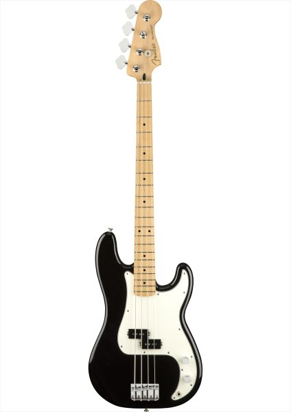 画像1: Fender　Player Precision Bass MN Black (1)