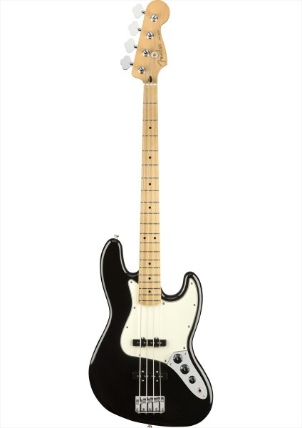 画像1: Fender　Player Jazz Bass MN Black (1)