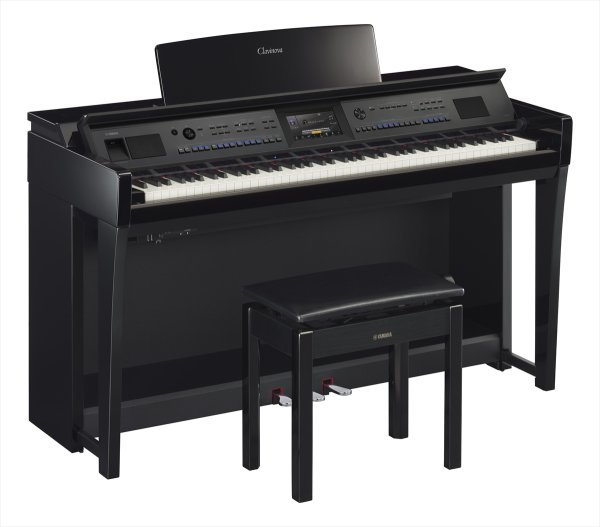 画像1: 【送料別・代引不可・北九州市近辺のみ】YAMAHA　Clavinova CVP-905PE 黒鏡面艶出し (1)