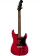 画像1: Squier by Fender　Paranormal Strat-O-Sonic Crimson Red Transparent (1)