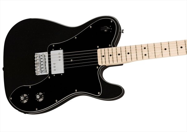 画像3: Squier by Fender Paranormal Esquire Deluxe Metallic Black (3)
