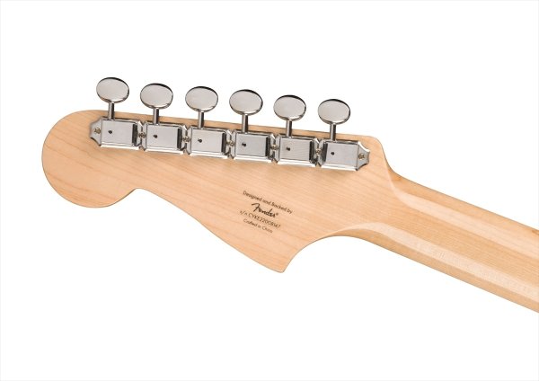 画像6: Squier by Fender Paranormal Strat-O-Sonic Crimson Red Transparent (6)