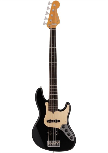 画像1: Fender　Deluxe Jazz Bass V, Kazuki Arai Edition Black (1)