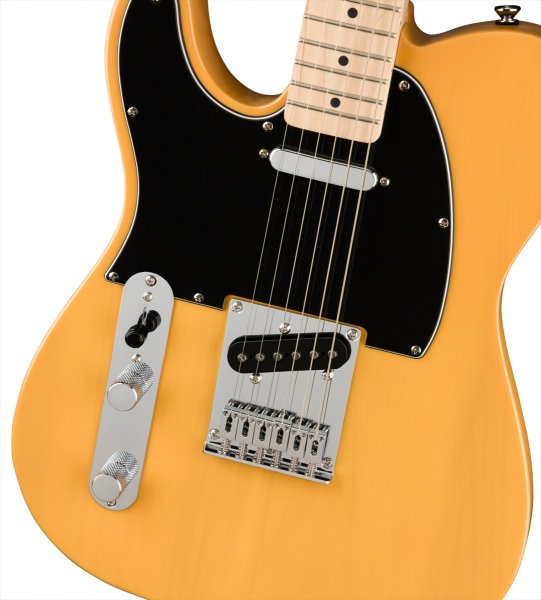 画像4: Squier by Fender Affinity Series Telecaster Left-Handed Butterscotch Blonde (4)