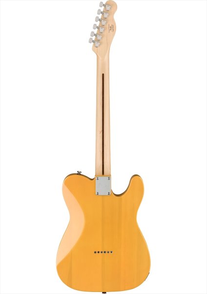 画像2: Squier by Fender Affinity Series Telecaster Left-Handed Butterscotch Blonde (2)