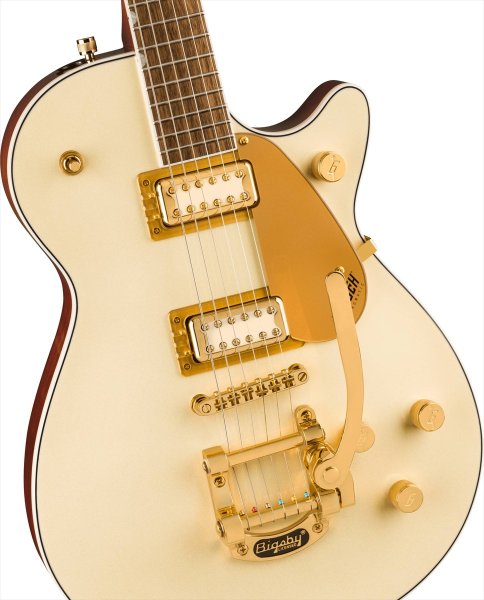 画像4: Gretsch Electromatic Pristine LTD Jet Single-Cut with Bigsby White Gold (4)