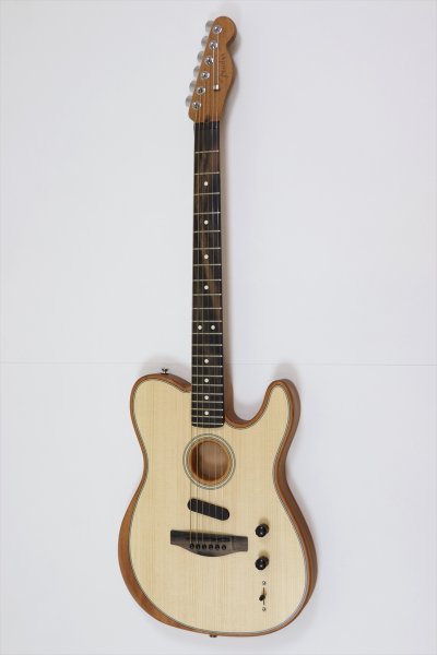 画像1: Fender　American Acoustasonic Telecaster Natural (1)