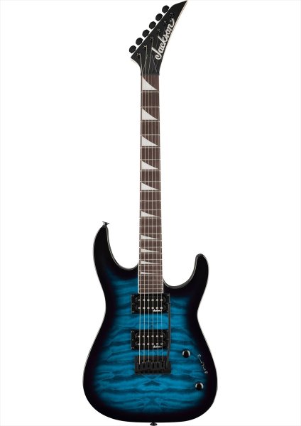 画像1: Jackson　JS SERIES DINKY JS20 DKQ 2PT Transparent Blue Burst (1)