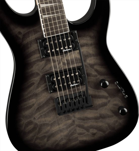 画像4: Jackson JS SERIES DINKY JS20 DKQ 2PT Transparent Black Burst (4)