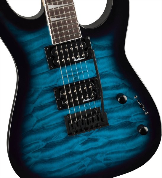 画像4: Jackson JS SERIES DINKY JS20 DKQ 2PT Transparent Blue Burst (4)