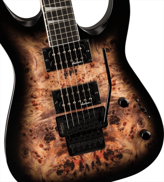 画像4: Jackson JS SERIES DINKY JS32 DKAP Transparent Black Burst (4)