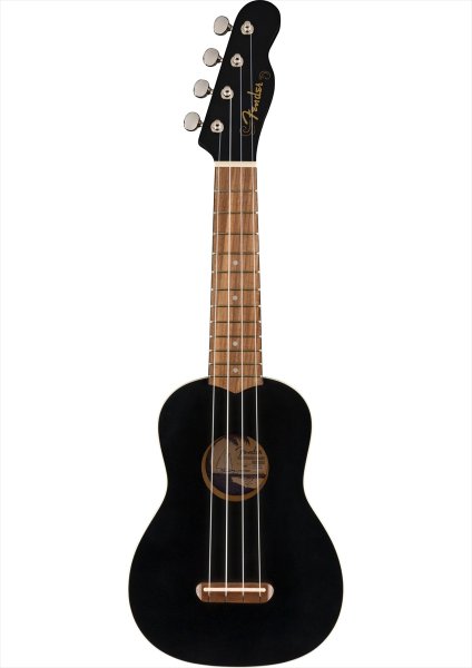 画像2: Fender Venice Soprano Ukulele Black (2)