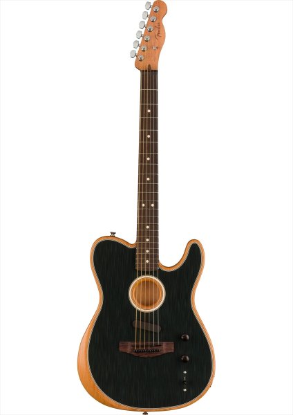画像2: Fender Acoustasonic Player Telecaster Brushed Black (2)