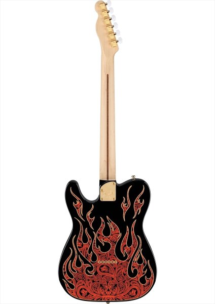 画像2: Fender James Burton Telecaster Red Paisley Flames (2)