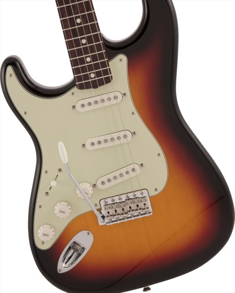 画像4: Fender Made in Japan Traditional 60s Stratocaster Left-Handed 3-Color Sunburst (4)