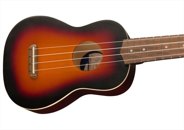 画像4: Fender Venice Soprano Ukulele 2-Color Sunburst (4)
