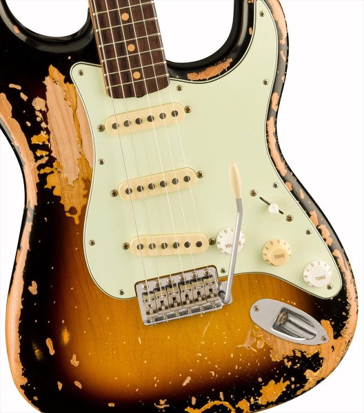 画像4: Fender Mike McCready Stratocaster 3-Color Sunburst (4)
