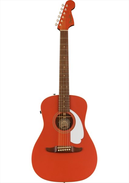 画像2: Fender Malibu Player Fiesta Red (2)