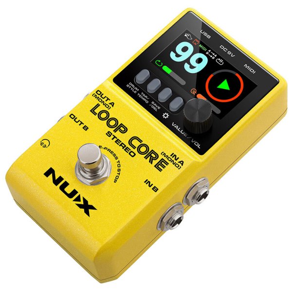 画像2: NUX Loop Core Stereo -Looper Pedal- (2)
