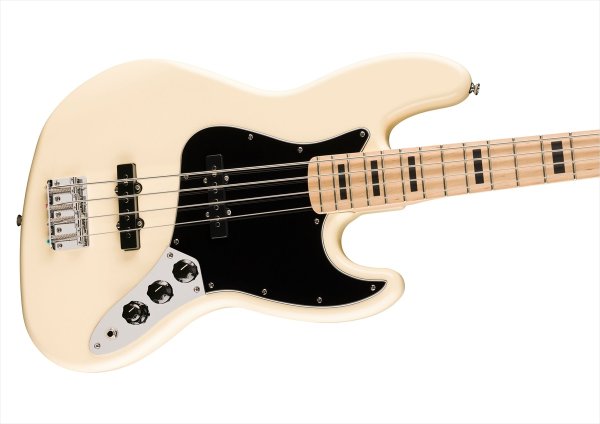 画像3: Squier by Fender Affinity Series Active Jazz Bass Olympic White (3)