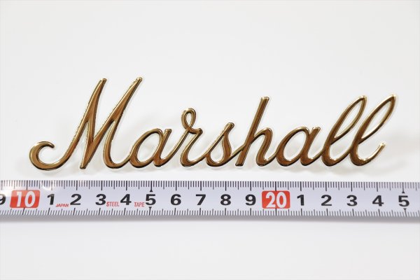 画像3: Marshall LOGO00008 ロゴマーク ゴールド 小 (3)