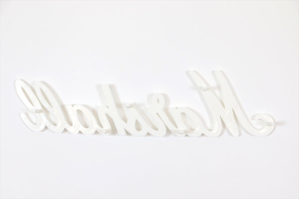 画像2: Marshall LOGO00004 ロゴマーク ホワイト 中 (2)