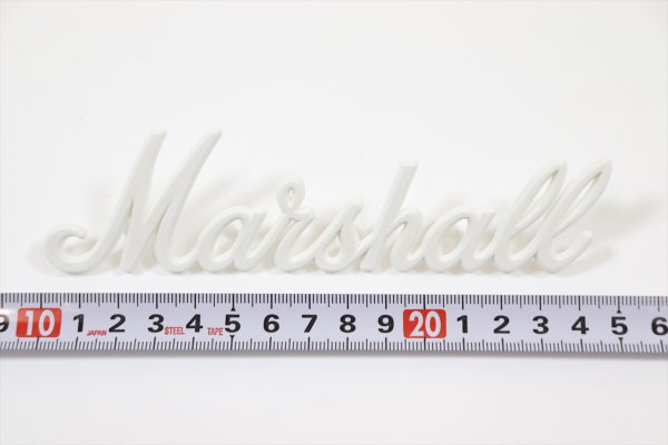 画像3: Marshall LOGO00009 ロゴマーク ホワイト 小 (3)